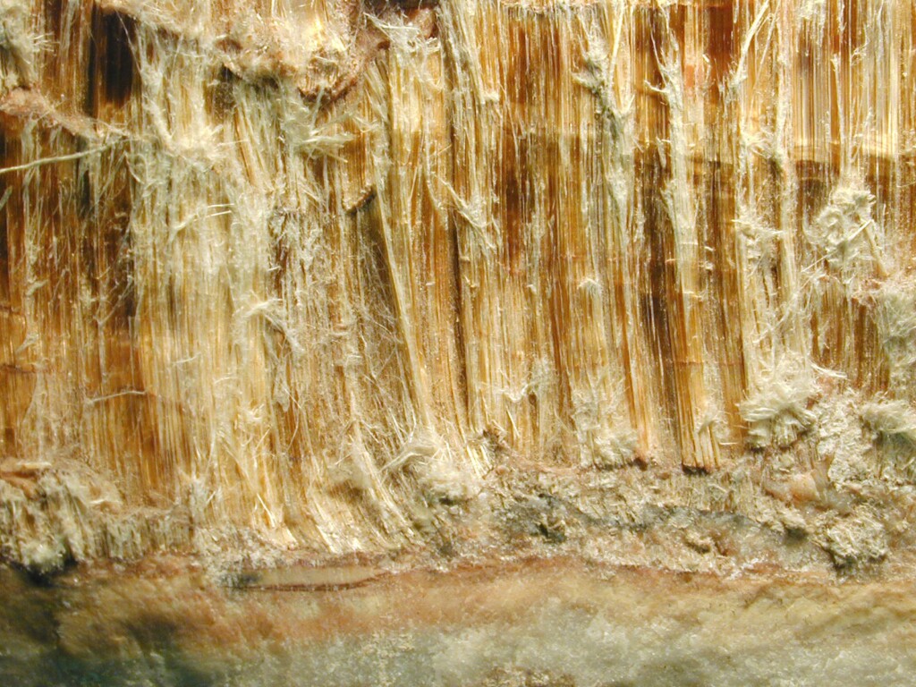 asbestos filaments and fibers